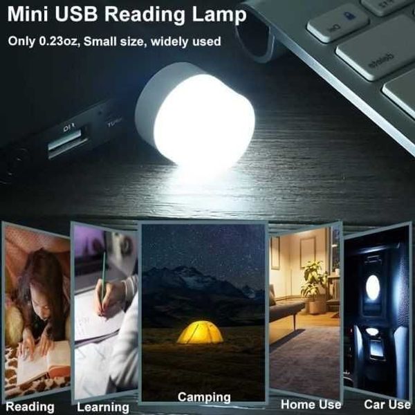 USB Mini LED Lamp: Портативный светодиодный светильник для Power Bank