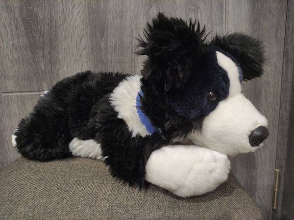 Игрушка собака Бордер колли, щенок песик цуценя Keel Toys 42 см