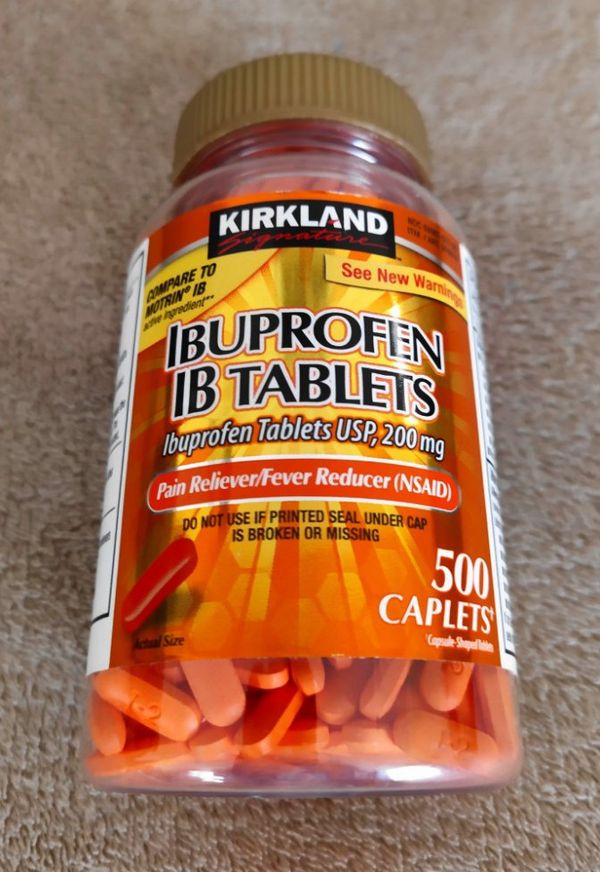 Ібупрофен 200 мг 500 таблеток Kirkland США.