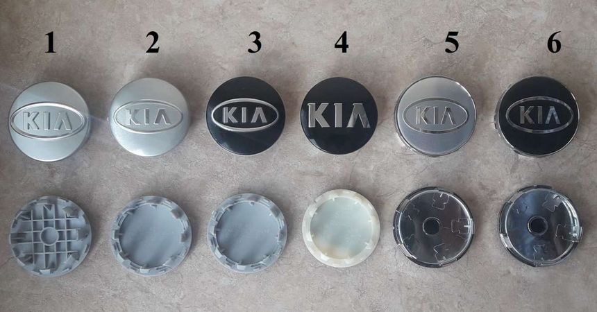 Ступичные колпачки в диски (заглушки в диски) KIA